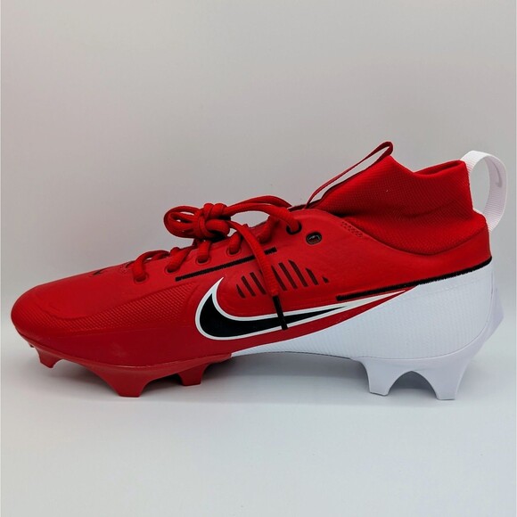 Nike Vapor Edge Pro 360 2 Football Cleats Mens Size 13 University Red DA5456-600 - Picture 6 of 6